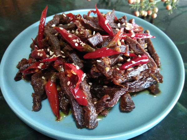 麻辣牛肉條的做法-香辣味炒菜譜