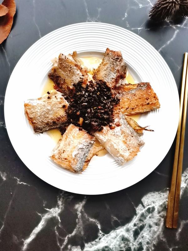 蔥油帶魚(yú)的做法-蔥香味煎菜譜