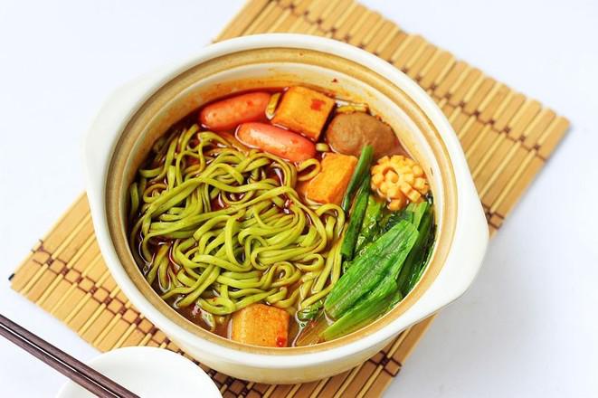 砂鍋面的做法-麻辣味煮菜譜