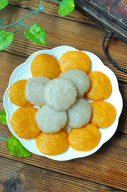 紅薯山藥餅的做法-家常味蒸菜譜