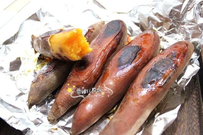 烤地瓜的做法-甜味烤菜譜