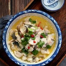 酸湯魚片的做法-酸辣味煮菜譜