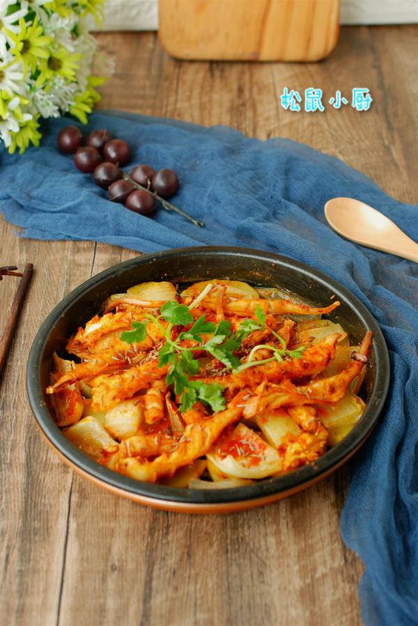 孜然章魚足的做法-家常味烤菜譜