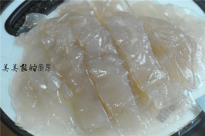 紅薯粉皮的做法-香辣味燒菜譜