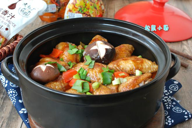 雞翅燜鍋的做法-家常味燜菜譜
