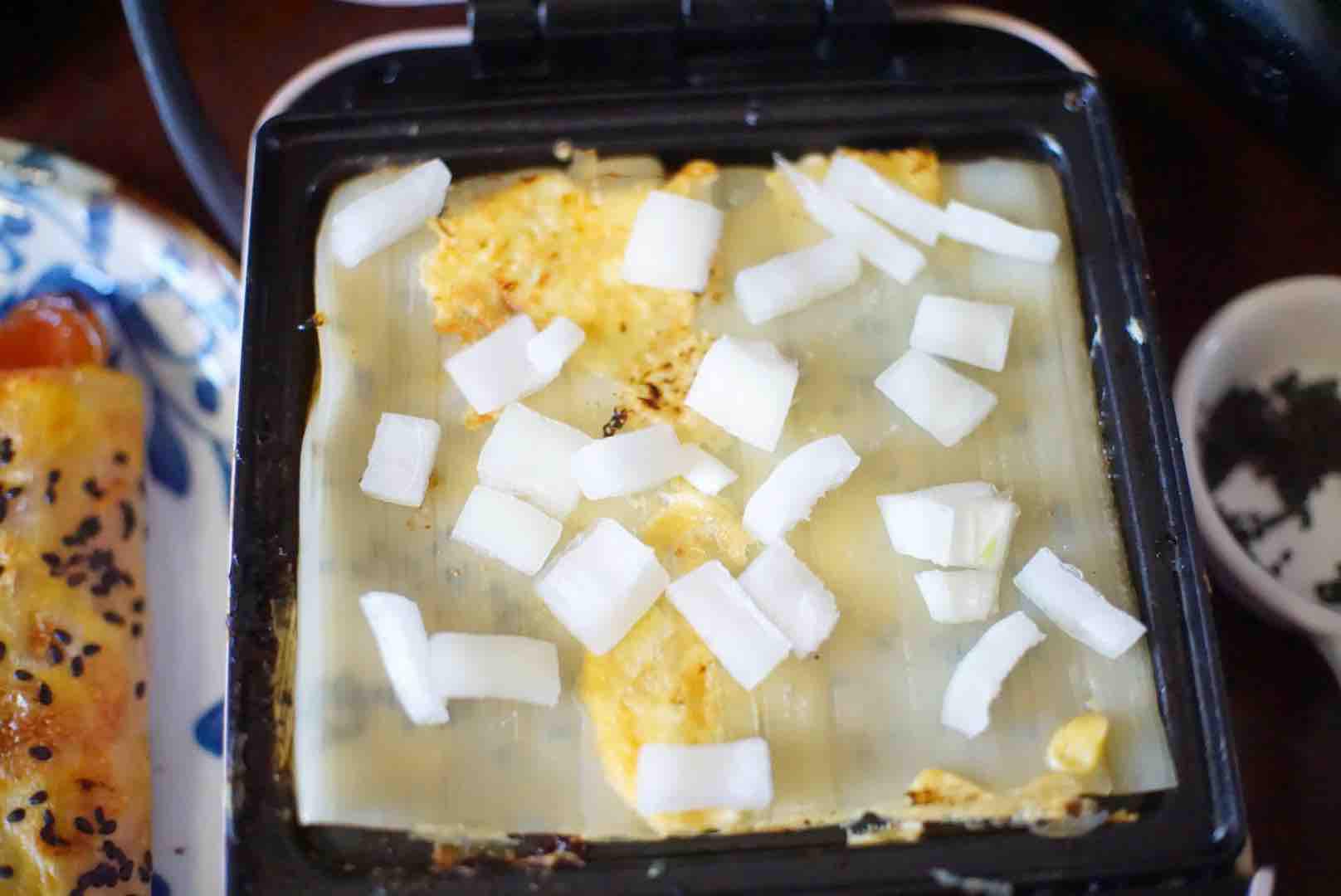 烤冷面的做法-咸鮮味烤菜譜