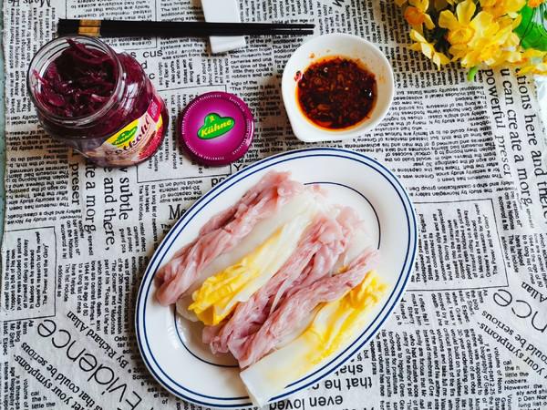 三色腸粉的做法-咸鮮味蒸菜譜