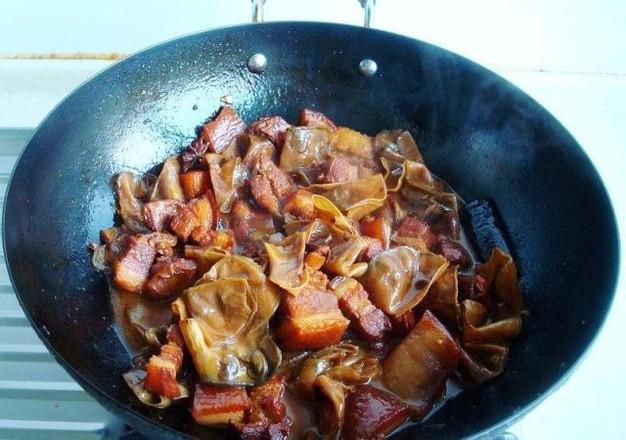 干扁豆紅燒肉的做法-家常味燒菜譜