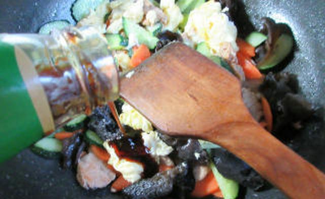 木須里脊肉的做法-家常味炒菜譜