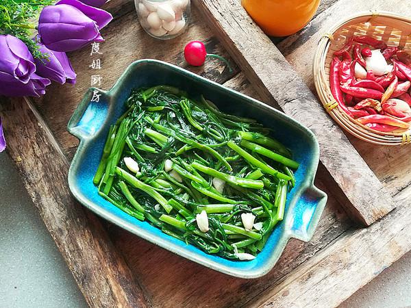 爆炒通菜的做法-家常味炒菜譜