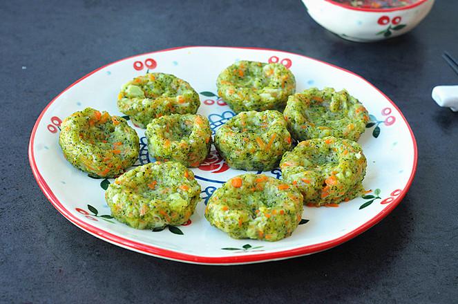 澆汁西藍(lán)花盞的做法-家常味蒸菜譜