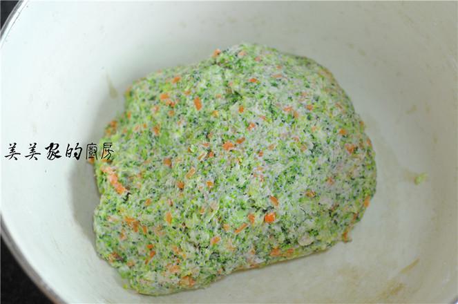 澆汁西藍(lán)花盞的做法-家常味蒸菜譜