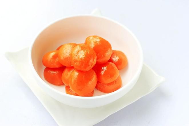 蒸胡蘿卜丸子的做法-甜味蒸菜譜