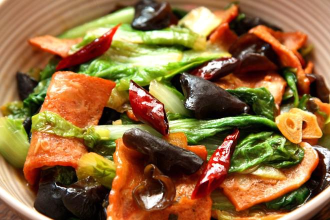 培根炒快菜的做法-咸鮮味炒菜譜