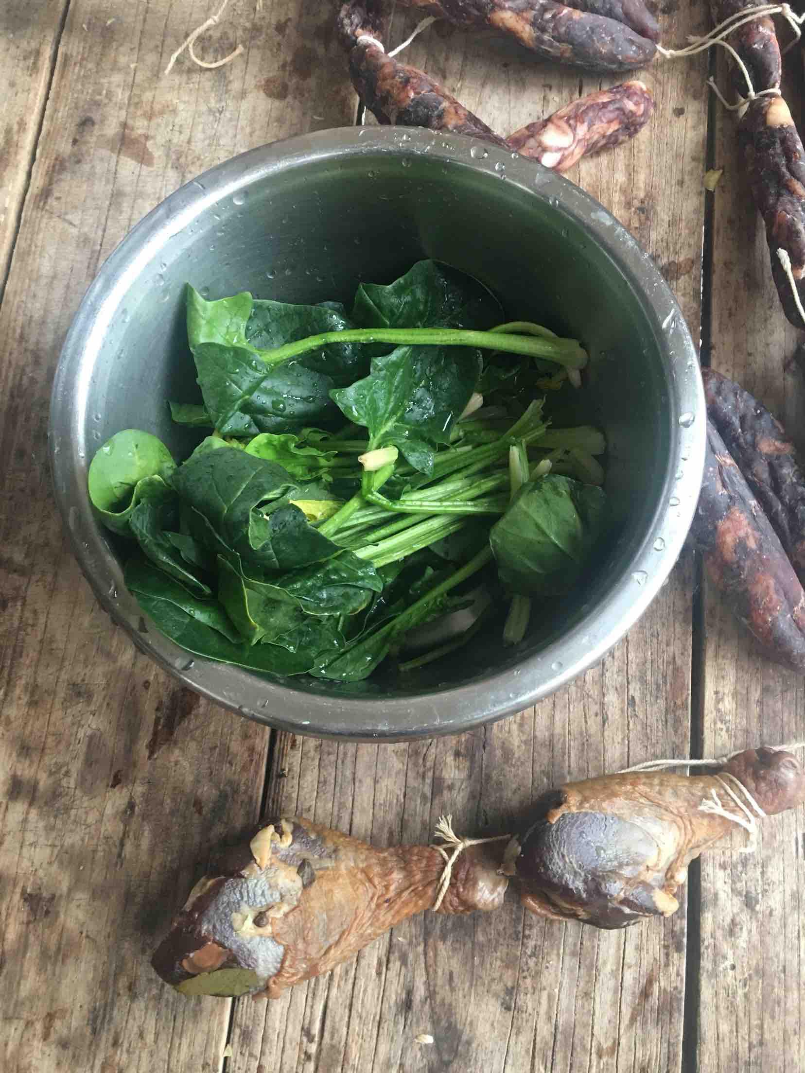 涼拌菠菜雞絲粉皮的做法-家常味拌菜譜