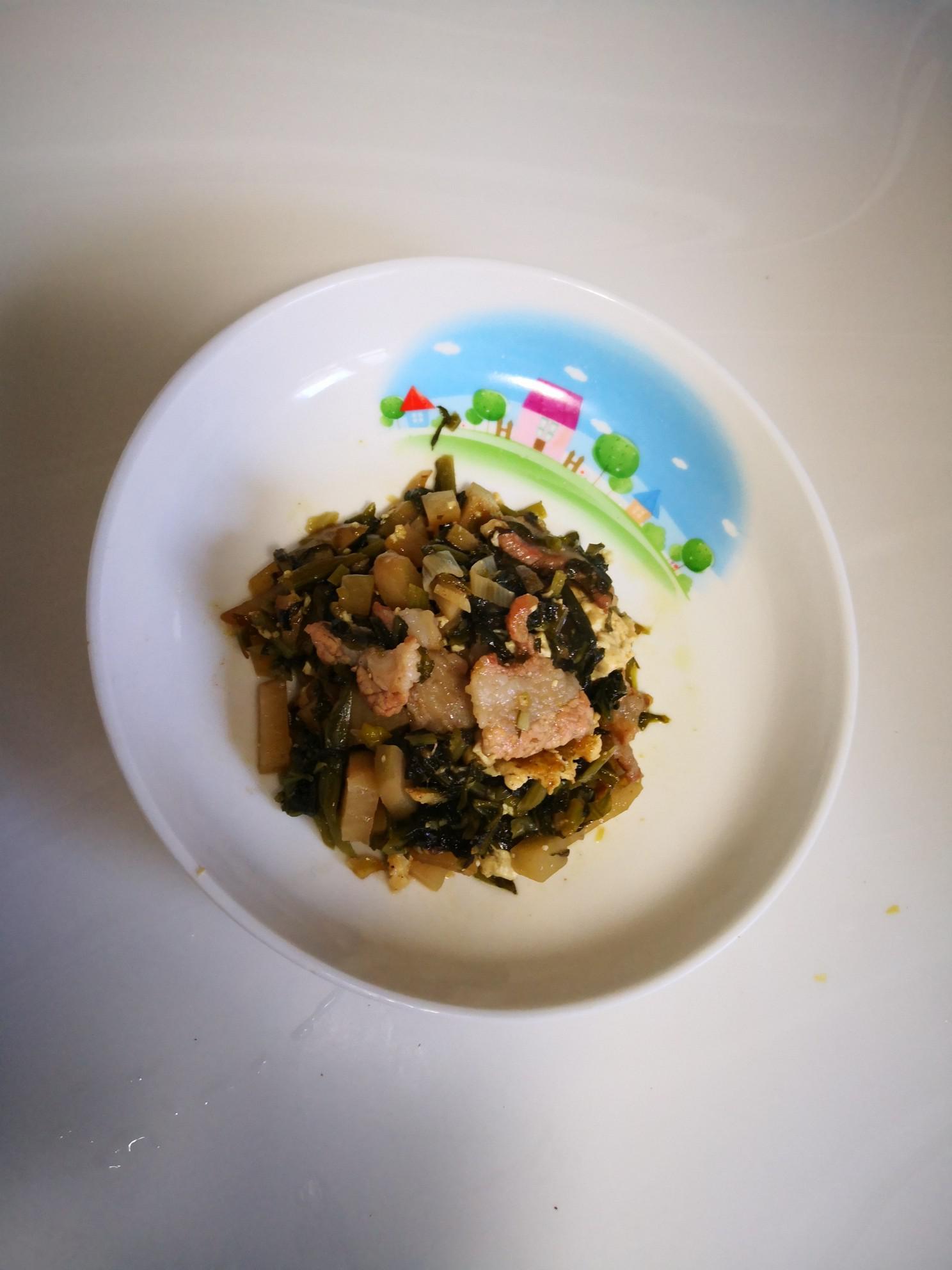 炒咸菜的做法-家常味炒菜譜