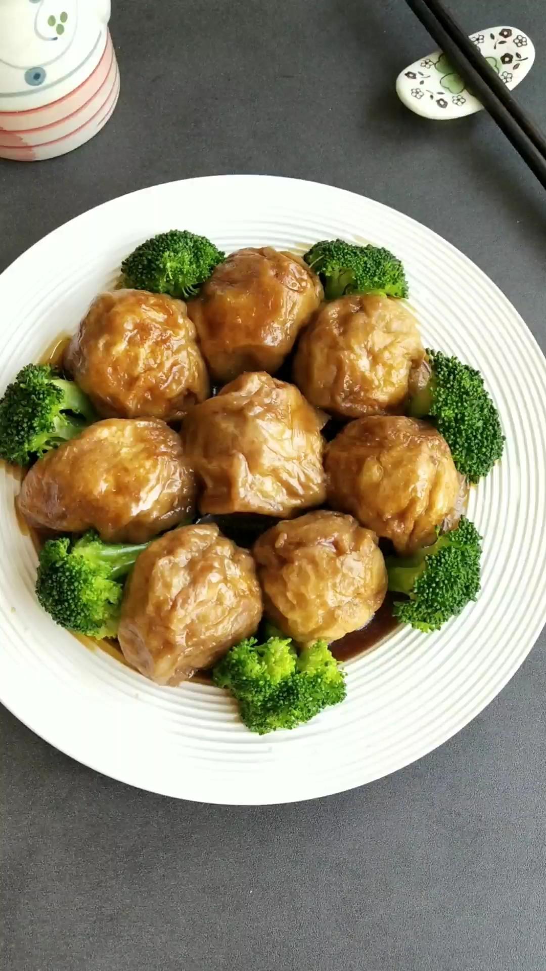 油面筋釀肉的做法-咸鮮味煮菜譜