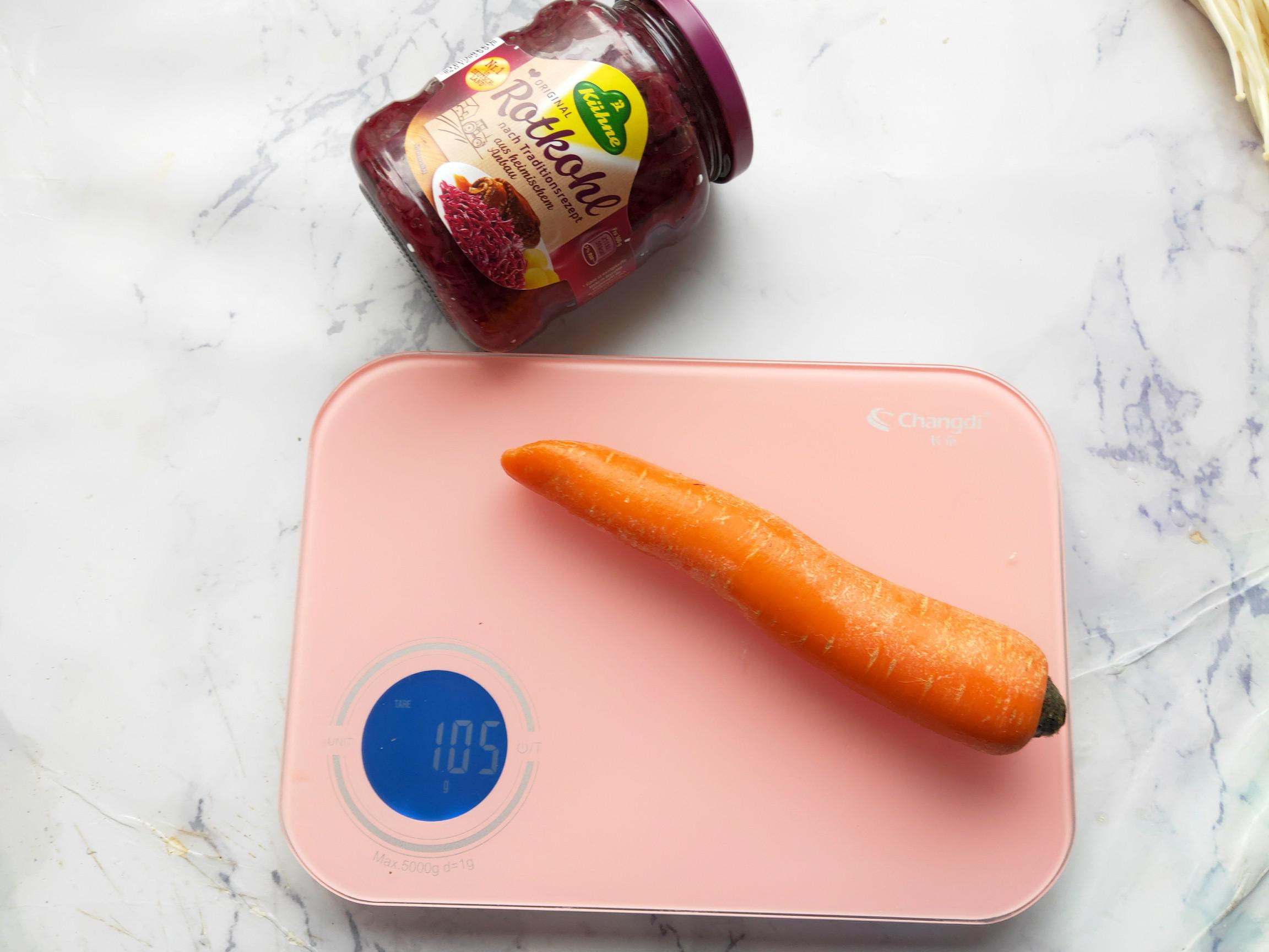 腌紅椰菜金針菇的做法-酸辣味拌菜譜