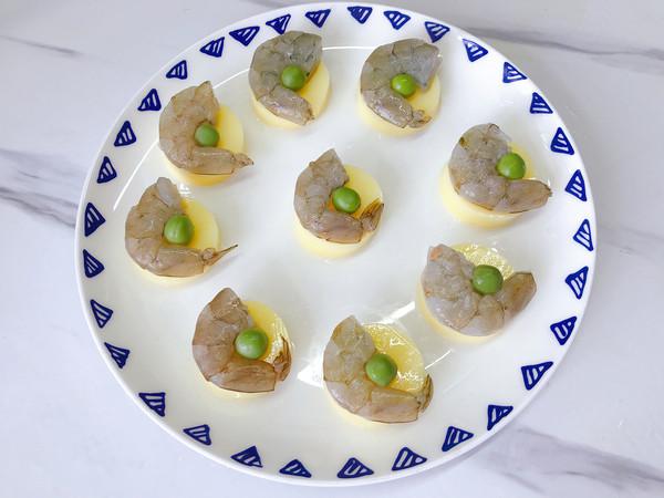 玉子蝦仁的家常做法的做法-咸鮮味蒸菜譜