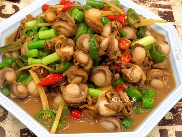 辣爆扇貝的做法-香辣味炒菜譜