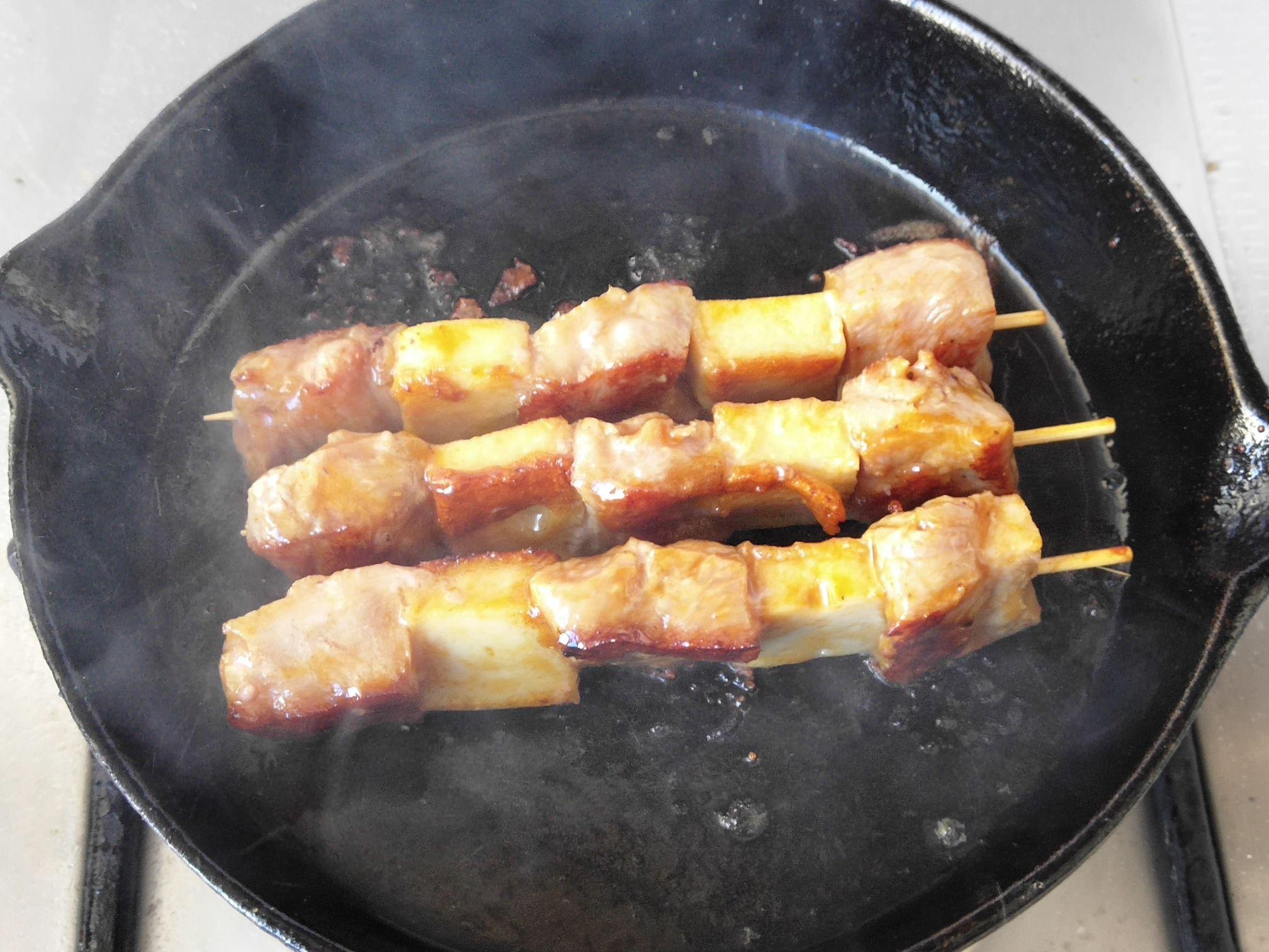 魚豆腐牛肉串的做法-咸鮮味煎菜譜