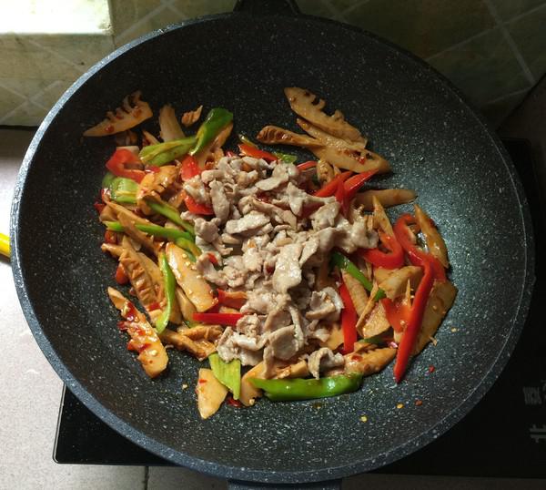 春筍炒瘦肉的做法-香辣味炒菜譜