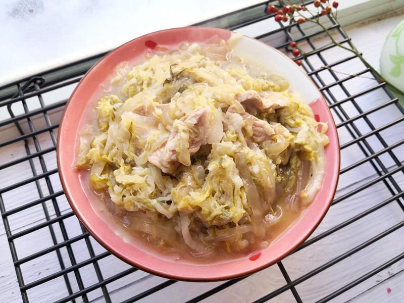 東北燉酸菜的做法-家常味燉菜譜