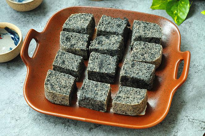 黑豆糕的做法-甜味蒸菜譜