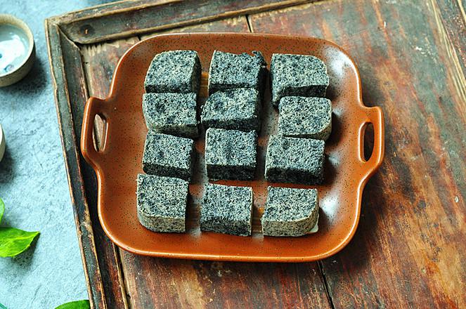 黑豆糕的做法-甜味蒸菜譜