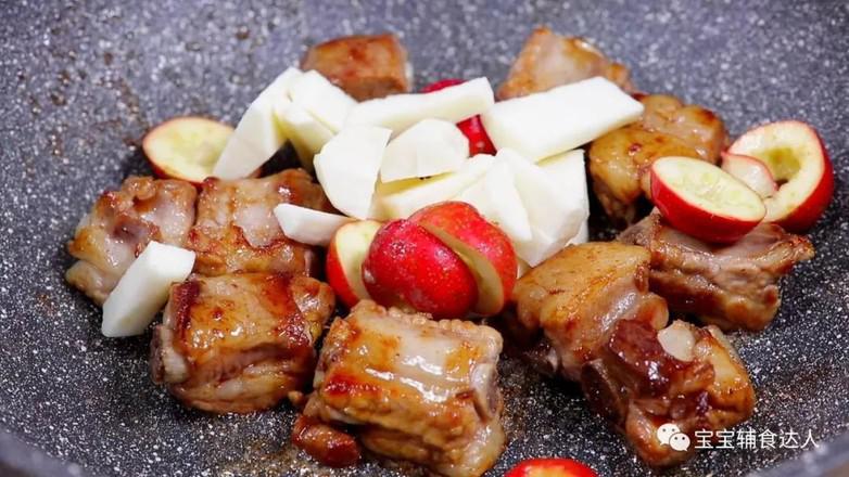 山楂排骨  寶寶輔食食譜的做法-家常味炒菜譜