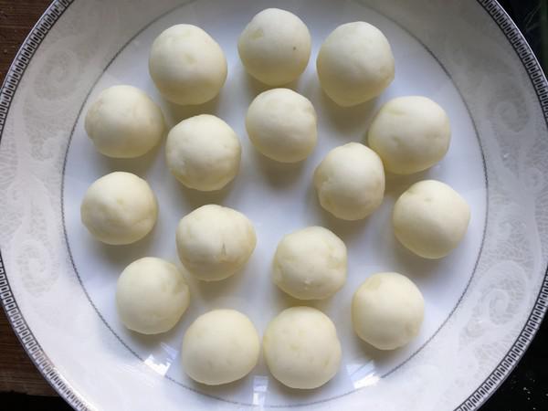 水晶土豆丸子的做法-家常味蒸菜譜