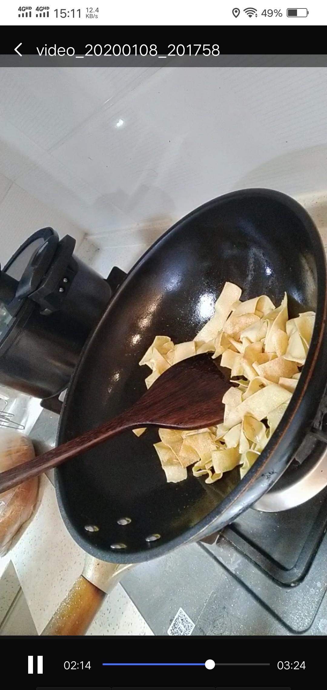 燒烤干豆腐的做法-家常味炒菜譜