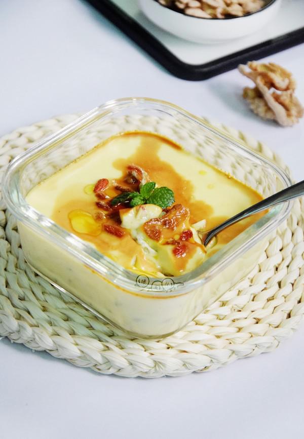 白參菌蒸雞蛋的做法-家常味蒸菜譜