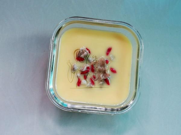 白參菌蒸雞蛋的做法-家常味蒸菜譜