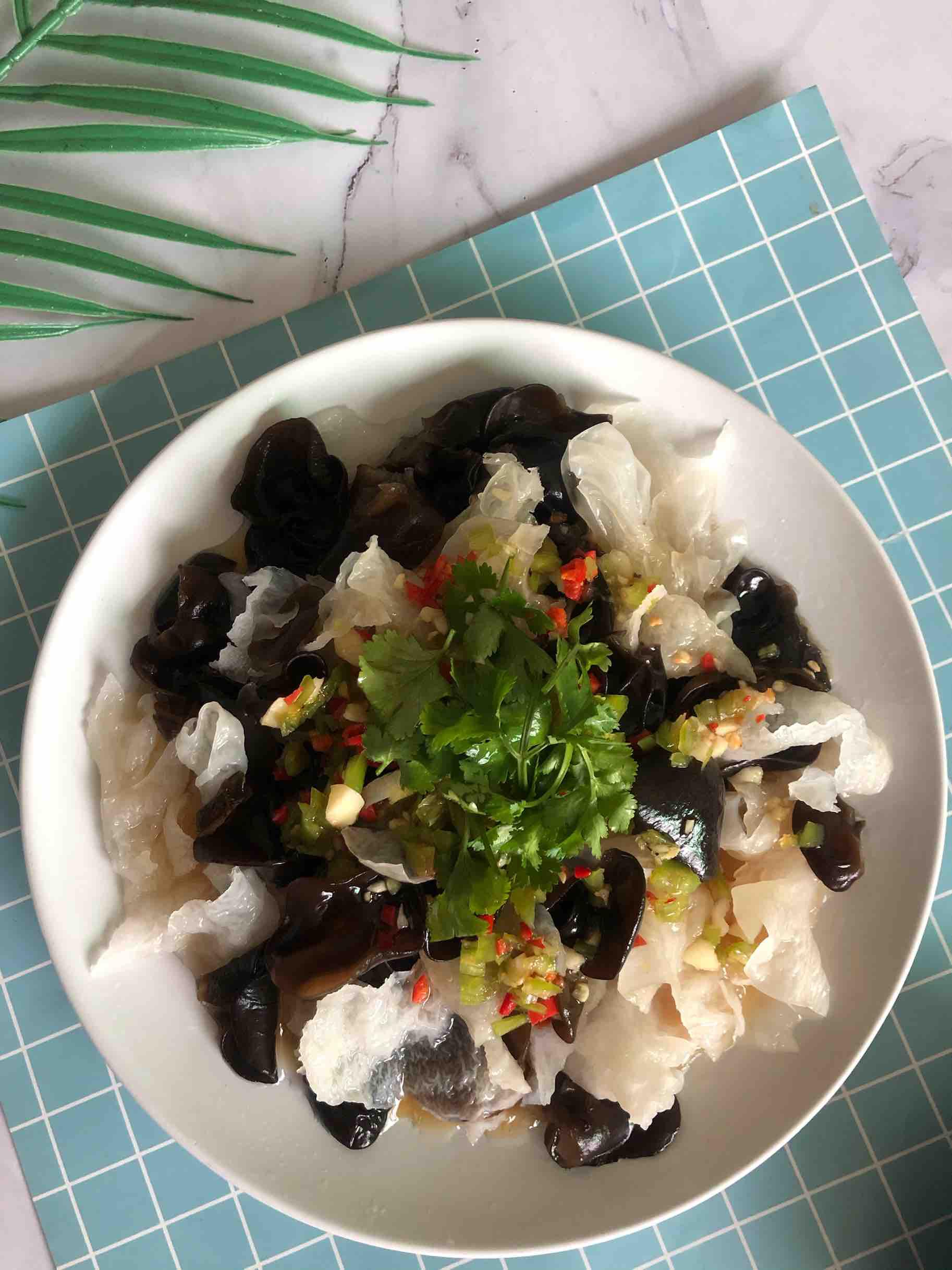 涼拌雙耳的做法-家常味拌菜譜