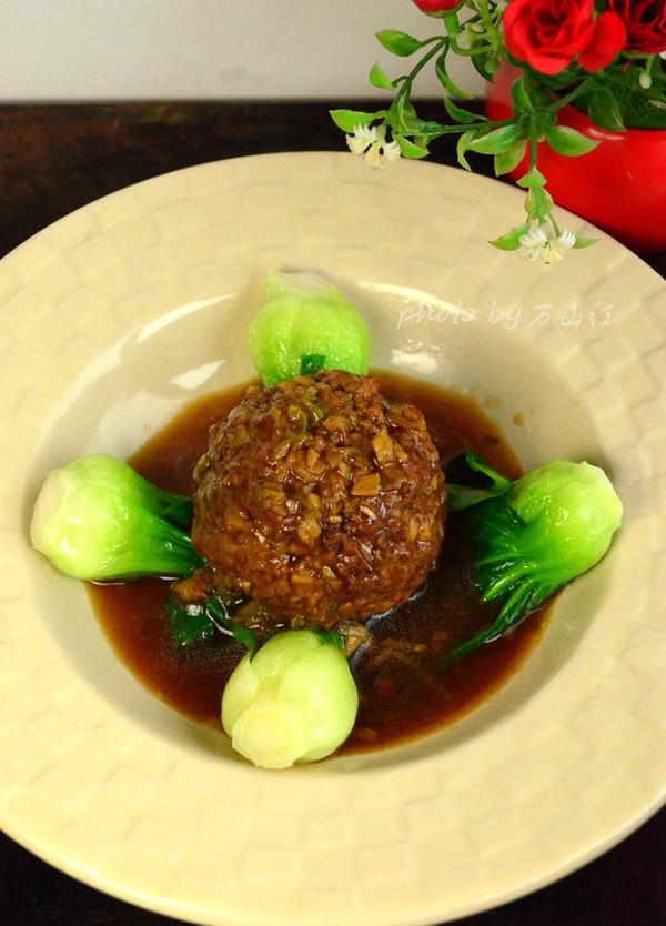 紅燒獅子頭的做法-咸鮮味燒菜譜