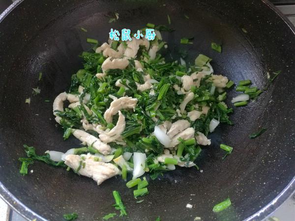 雪菜雞絲面的做法-家常味煮菜譜