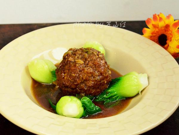 紅燒獅子頭的做法-咸鮮味燒菜譜