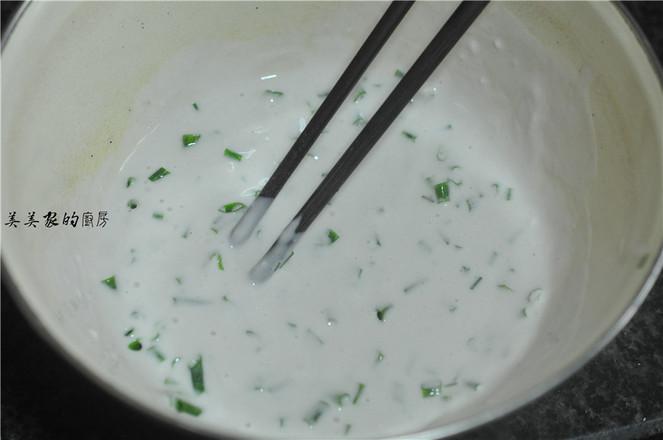 紅薯粉雞蛋餅的做法-家常味煎菜譜