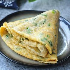 紅薯粉雞蛋餅的做法-家常味煎菜譜