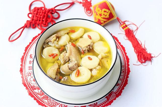 電飯煲荸薺燉雞的做法-家常味燉菜譜