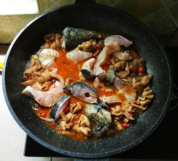 肥腸煮黑魚的做法-香辣味煮菜譜