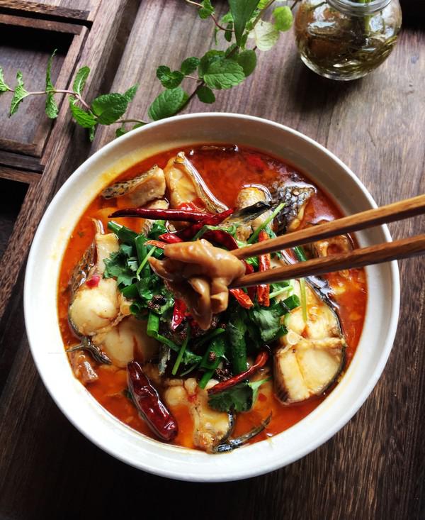 肥腸煮黑魚的做法-香辣味煮菜譜