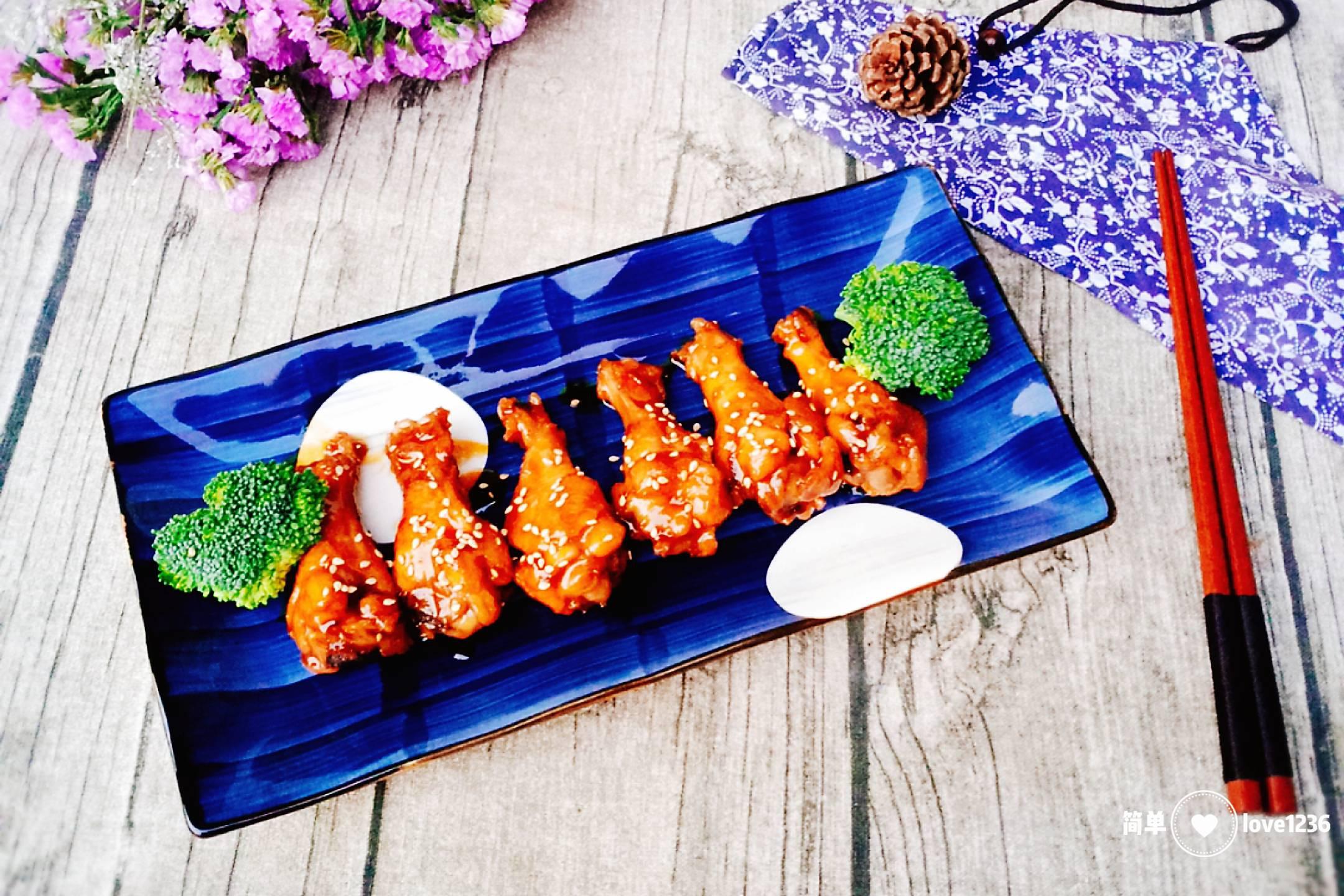 照燒雞翅根的做法-咸鮮味燒菜譜