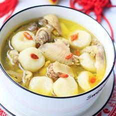 電飯煲荸薺燉雞的做法-家常味燉菜譜