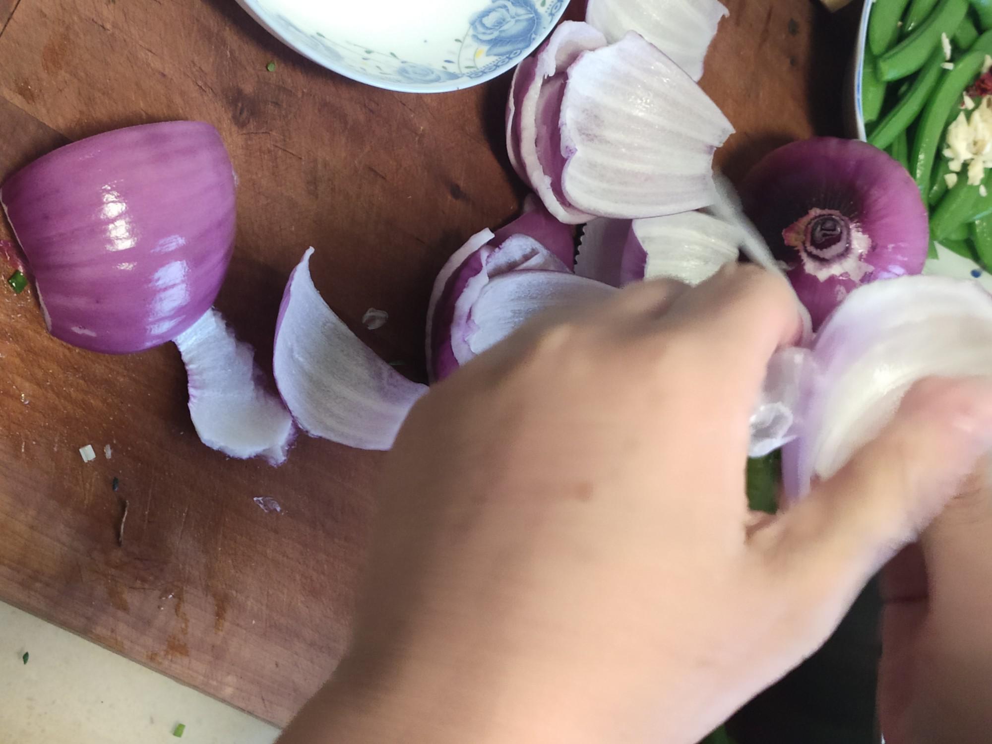 洋蔥青椒炒肉的做法-咸鮮味炒菜譜