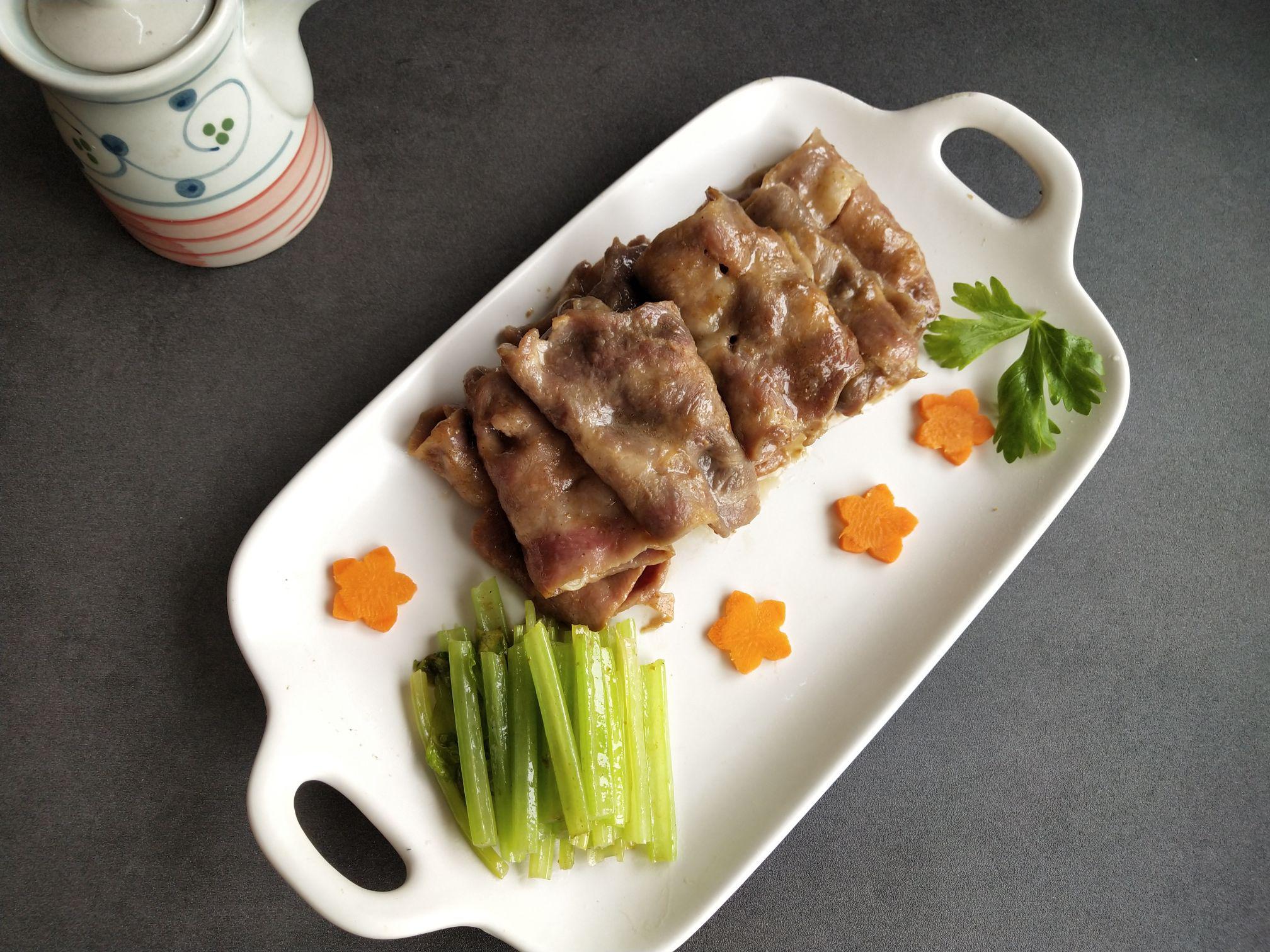 炙烤肥牛片的做法-咸鮮味煎菜譜