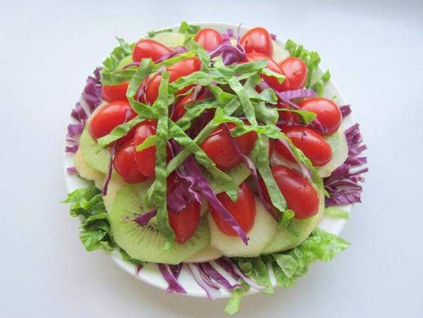 酸奶蔬菜水果沙拉的做法-家常味拌菜譜