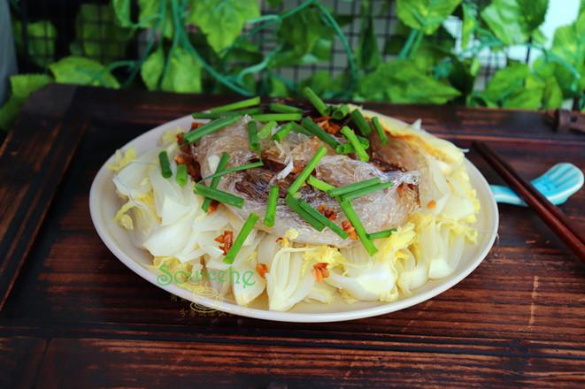 大白菜蒸粉絲的做法-醬香味蒸菜譜