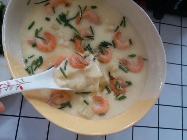 蝦仁蒸蛋的做法-咸鮮味蒸菜譜